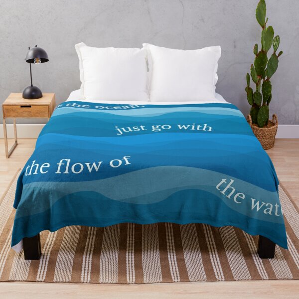 Item preview, Like the ocean, just go with the flow of water... designed and sold by Oonward2021.