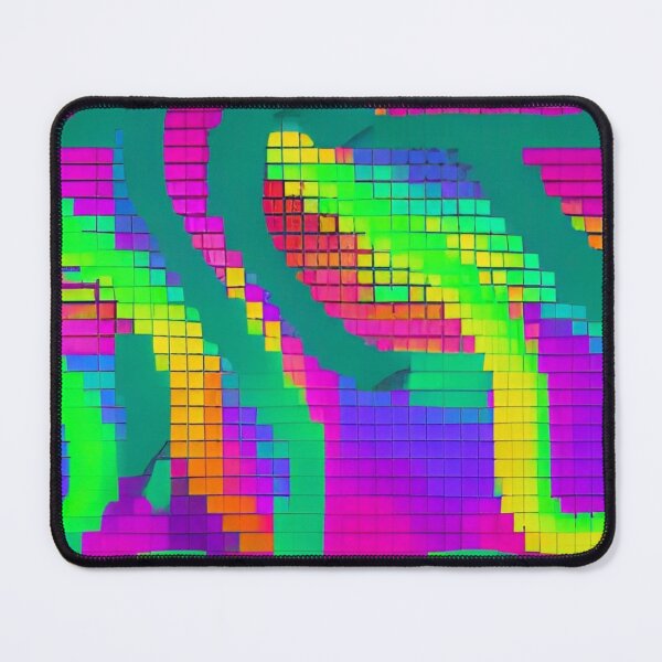 Item preview, Colorful Abstract Psychedelic Geometrical Pattern Design designed and sold by bandjdesigns.