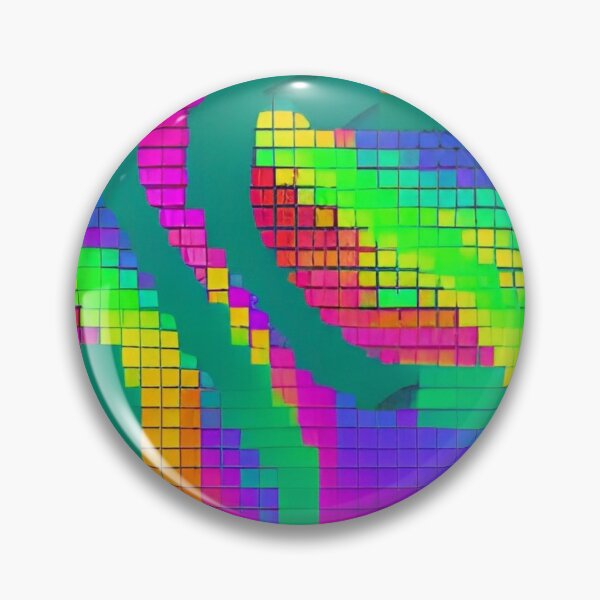 Item preview, Colorful Abstract Psychedelic Geometrical Pattern Design designed and sold by bandjdesigns.