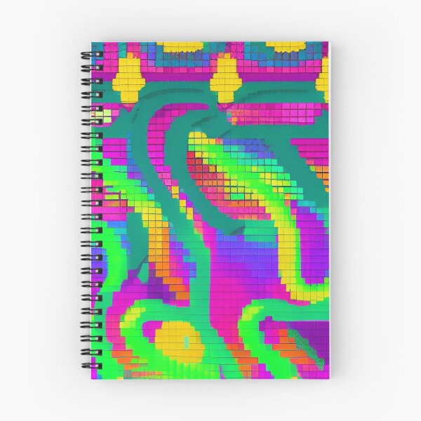 Item preview, Colorful Abstract Psychedelic Geometrical Pattern Design designed and sold by bandjdesigns.