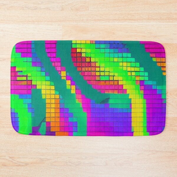 Item preview, Colorful Abstract Psychedelic Geometrical Pattern Design designed and sold by bandjdesigns.