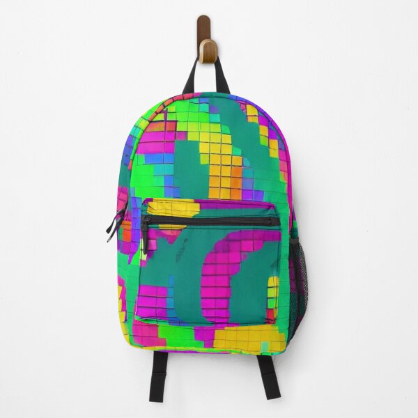 Item preview, Colorful Abstract Psychedelic Geometrical Pattern Design designed and sold by bandjdesigns.