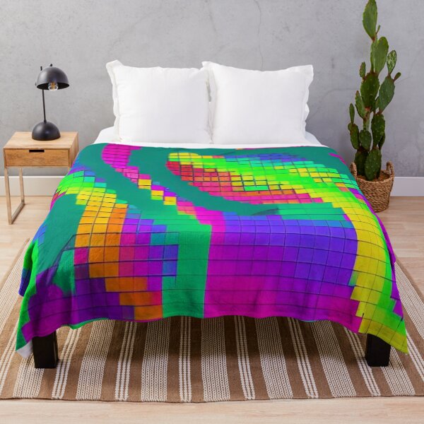 Item preview, Colorful Abstract Psychedelic Geometrical Pattern Design designed and sold by bandjdesigns.