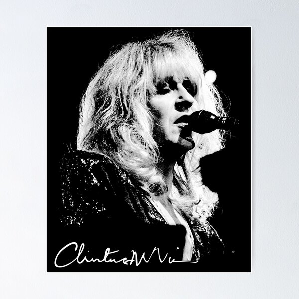 Artikel-Vorschau von Christine McVie Perfekte Sängerin R.I.P Signature Retro 80er 90er Vintage Rock Pop Musik, designt und verkauft von RonZimmerman.