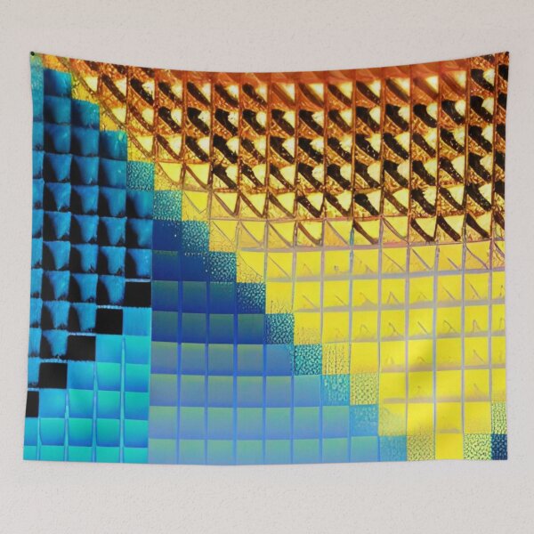Item preview, Colorful Abstract Psychedelic Geometrical Pattern Design designed and sold by bandjdesigns.