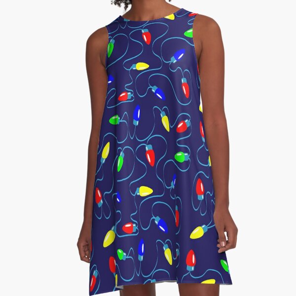 Christmas Lights Dresses Redbubble