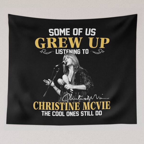 Item preview, Christine McVie Perfect Singer R.I.P Some Of Us Grew Up Listening To Christine McVie The Cool Ones Still Do Signature Retro 80s 90s Vintage Rock Pop Music designed and sold by RonZimmerman.