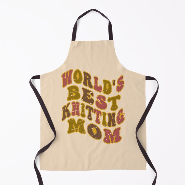 Item preview, Groovy Worlds Best Knitting Mom designed and sold by BassHeadMomma.