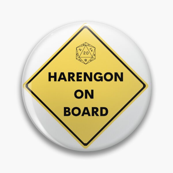 Item preview, HARENGON ON BOARD DND designed and sold by budgetnudest.