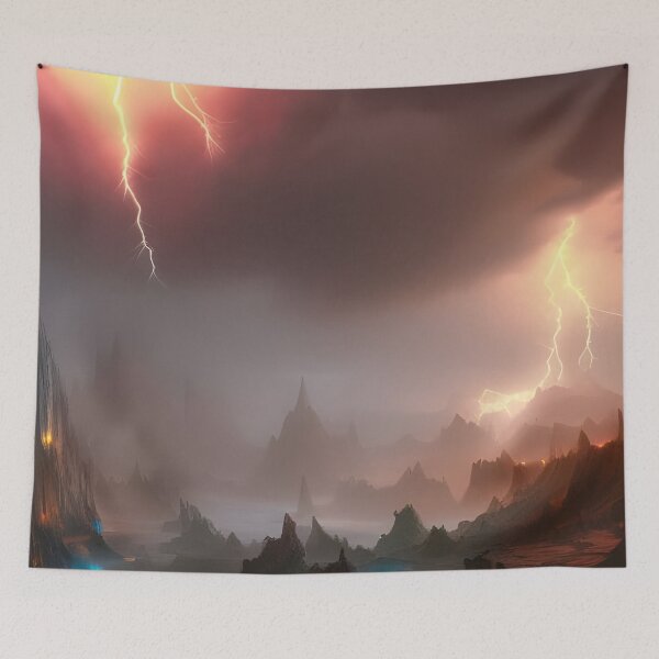 Item preview, Fire in the Sky designed and sold by Castle-and-Crow.