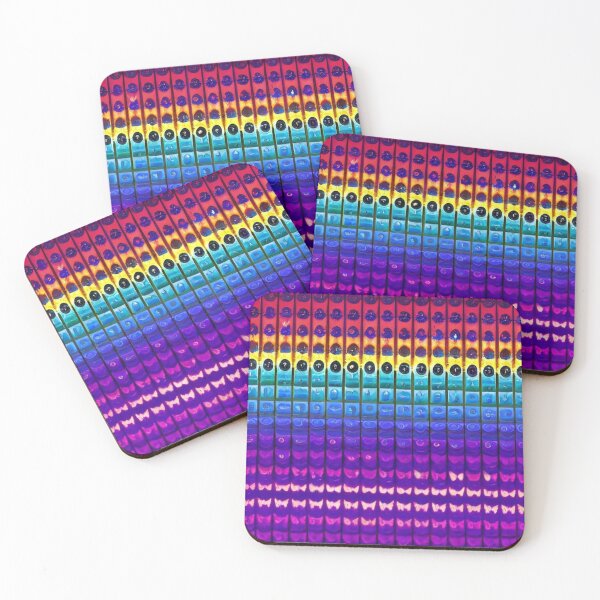 Item preview, Colorful Abstract Psychedelic Geometrical Pattern Design designed and sold by bandjdesigns.