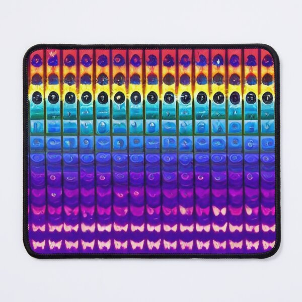 Item preview, Colorful Abstract Psychedelic Geometrical Pattern Design designed and sold by bandjdesigns.