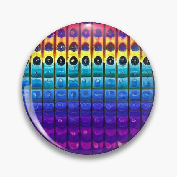 Item preview, Colorful Abstract Psychedelic Geometrical Pattern Design designed and sold by bandjdesigns.