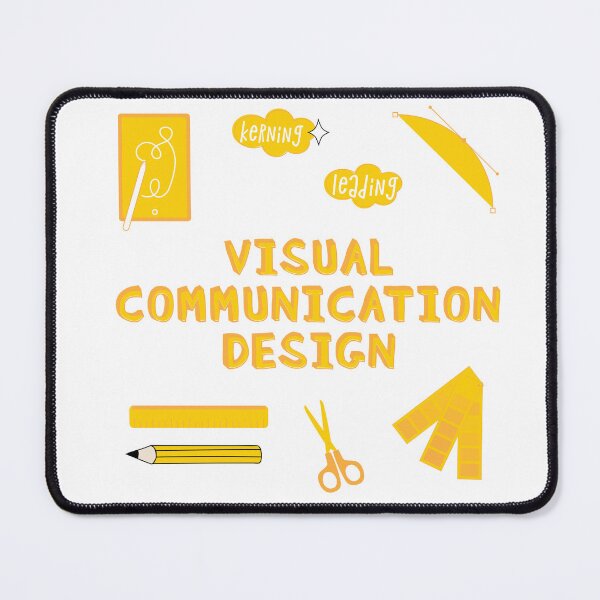 Item preview, Yellow Visual Communication Design School Subject Sticker Pack designed and sold by The-Goods.