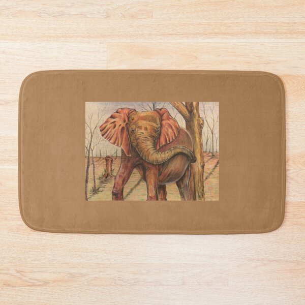 Item preview, Elephant on a Jog designed and sold by Letsdrawon.