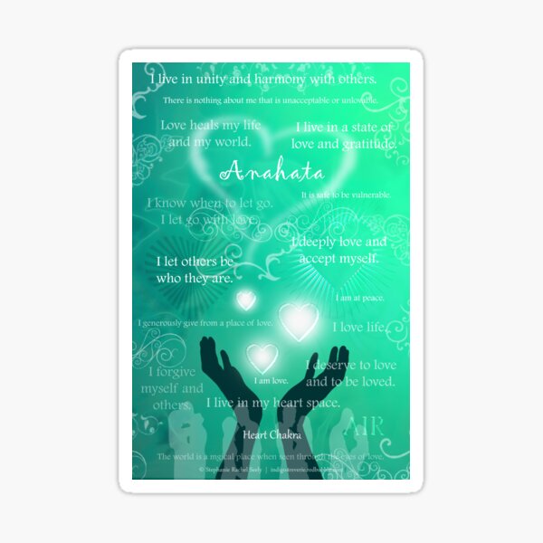 Heart Chakra Sticker
