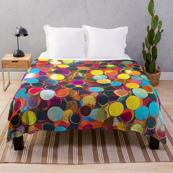 Item preview, Colorful Abstract Psychedelic Geometrical Pattern Design designed and sold by bandjdesigns.