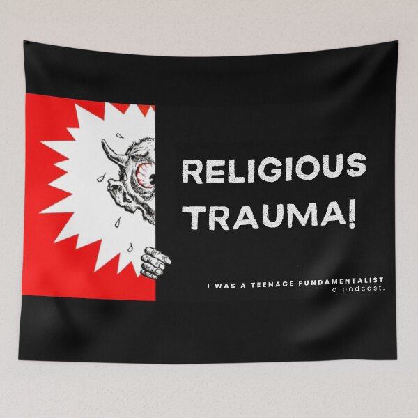 Item preview, Religious Trauma designed and sold by TeenageFundy.