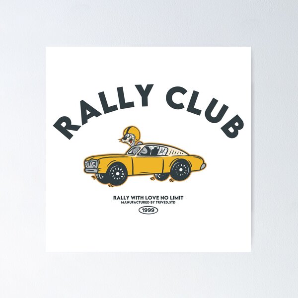 Item preview, Rally Club designed and sold by TrivedStudio.