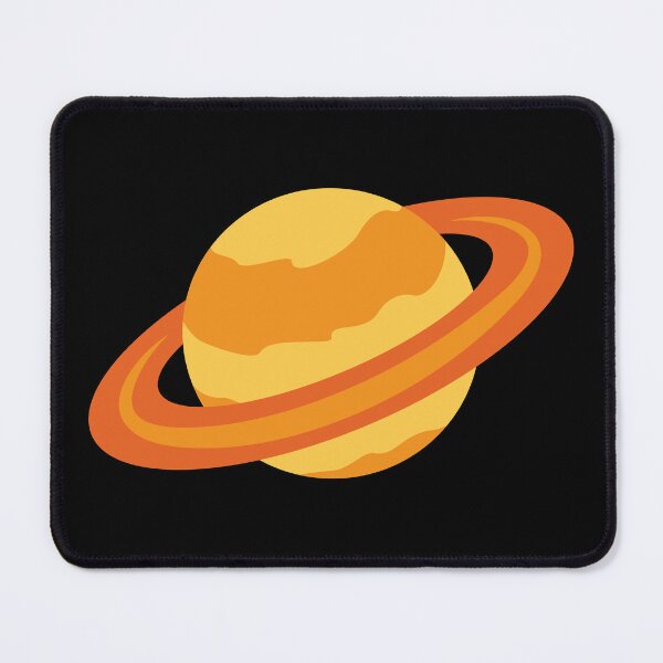Item preview, Saturn Emoji Planet Icon designed and sold by PrintPortal.