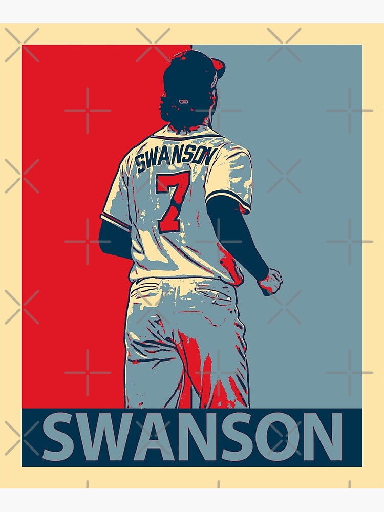 dansby swanson braves Poster for Sale by Viet Nam