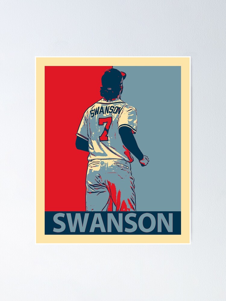 Dansby Swanson Poster for Sale by MarvelArt3000