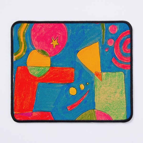 Item preview, 80s Retro Vintage Abstract Fun Colorful Shape Design designed and sold by Kassidy Jae.