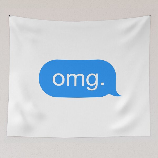 Item preview, OMG - Oh My God Text Message designed and sold by hoosier.