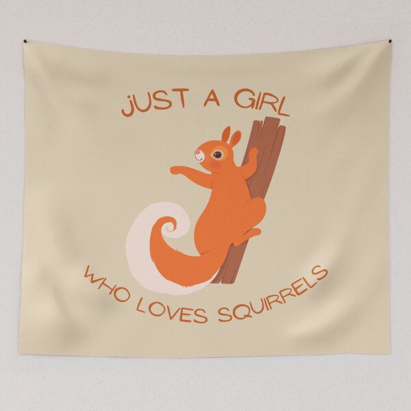 Item preview, Just A Girl Who Loves Squirrels designed and sold by GypsyGarou.