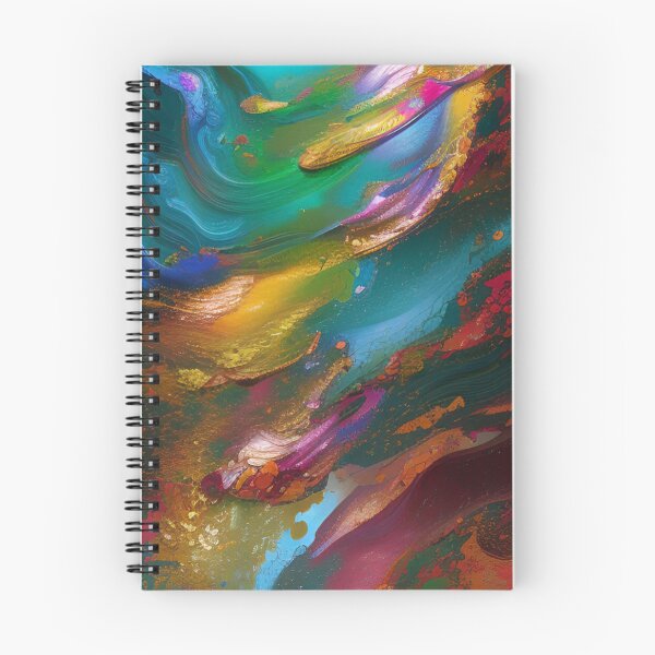 Item preview, Colorful Abstract Psychedelic Painted Pattern Design designed and sold by bandjdesigns.