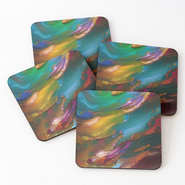 Item preview, Colorful Abstract Psychedelic Painted Pattern Design designed and sold by bandjdesigns.