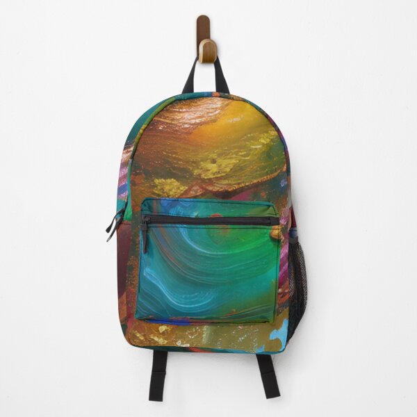 Item preview, Colorful Abstract Psychedelic Painted Pattern Design designed and sold by bandjdesigns.
