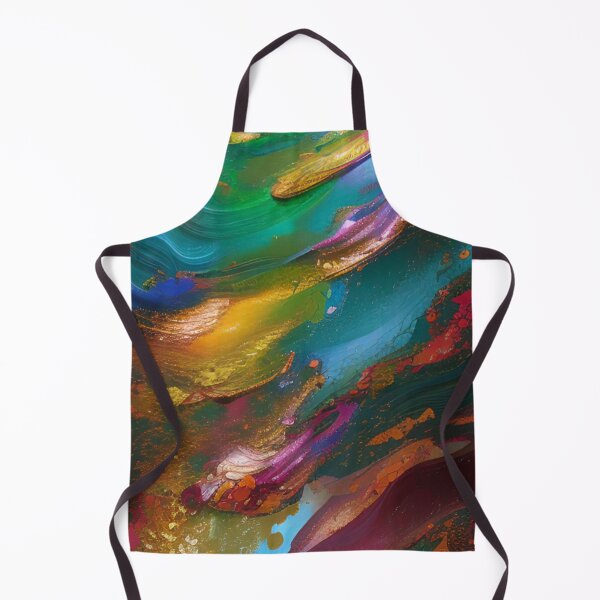 Item preview, Colorful Abstract Psychedelic Painted Pattern Design designed and sold by bandjdesigns.