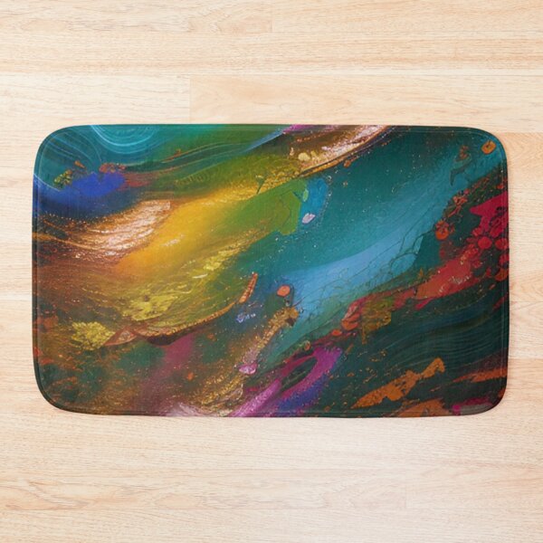 Item preview, Colorful Abstract Psychedelic Painted Pattern Design designed and sold by bandjdesigns.