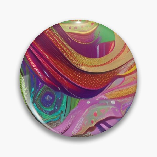 Item preview, Colorful Abstract Psychedelic Painted Pattern Design designed and sold by bandjdesigns.