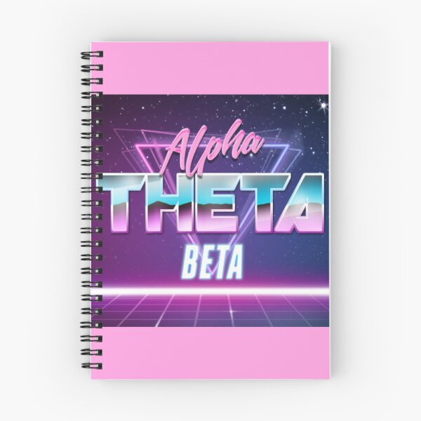 Item preview, AOB Alpha Theta Beta - 80's designed and sold by Jilly Rose Ink.