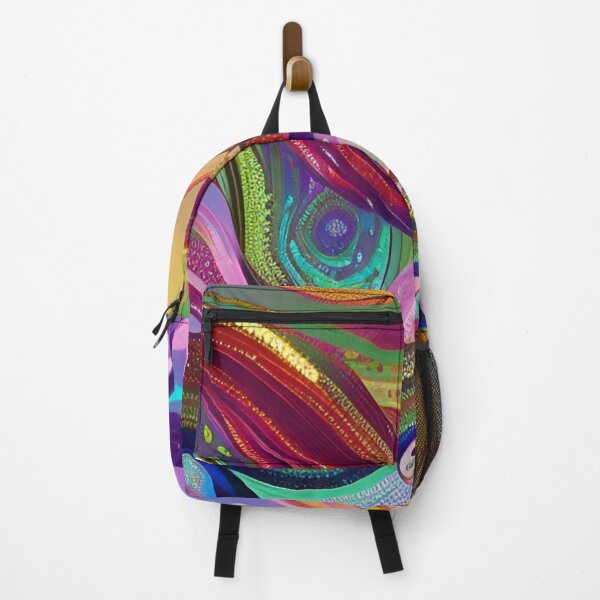 Item preview, Colorful Abstract Psychedelic Painted Pattern Design designed and sold by bandjdesigns.