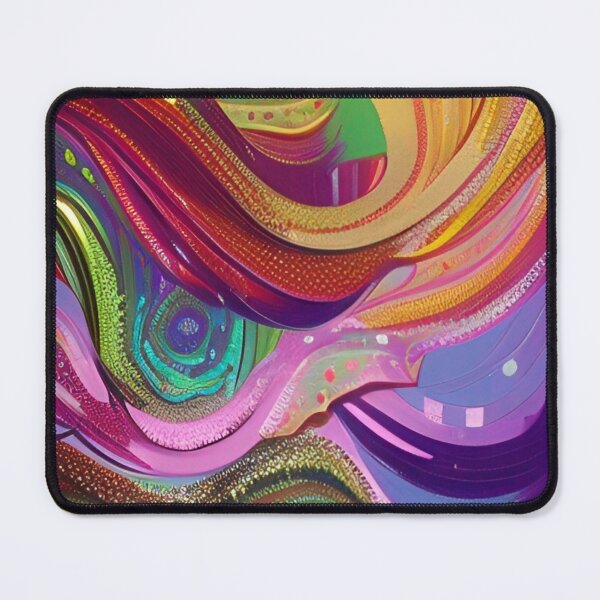 Item preview, Colorful Abstract Psychedelic Painted Pattern Design designed and sold by bandjdesigns.