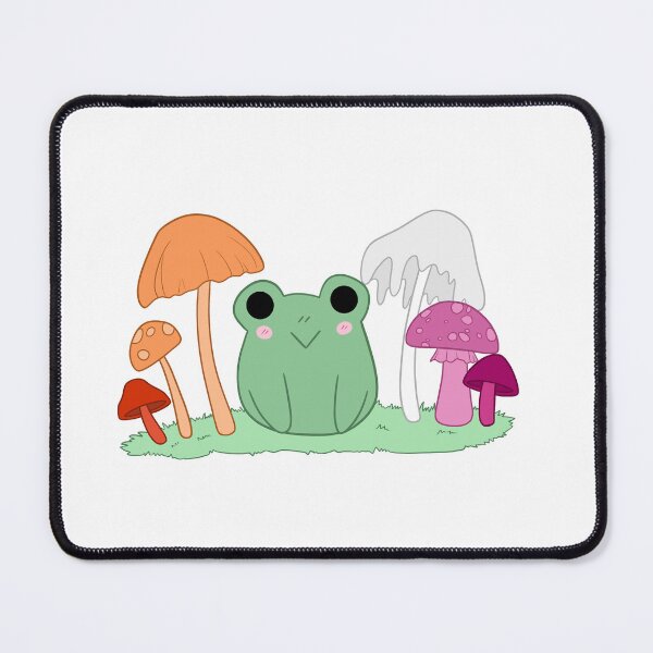 Item preview, Lesbian frog and mushrooms designed and sold by ArtbyRoseDragon.