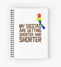 Tiki Room Siestas Spiral Notebook