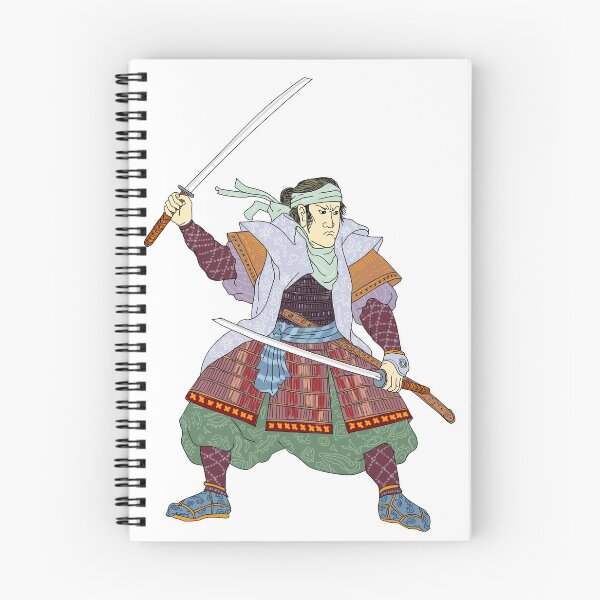Item preview, Samurai Warrior Fighting Stance Mono Line designed and sold by patrimonio.