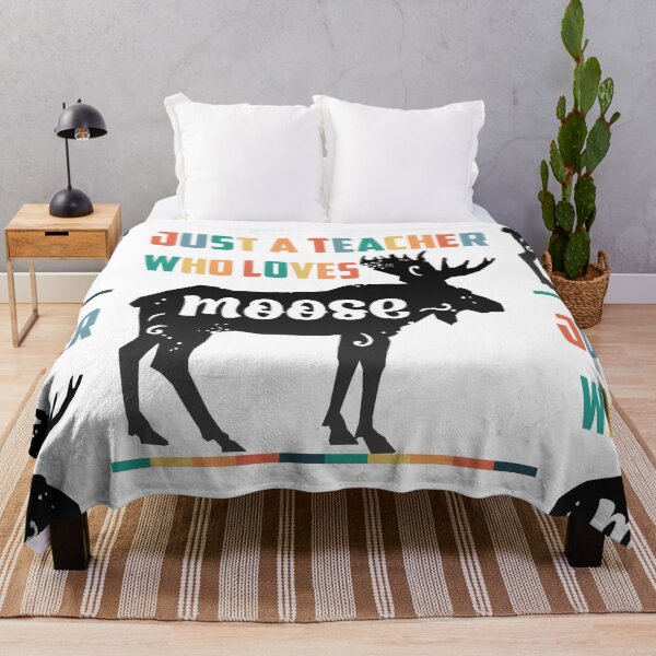 Item preview, Just A Teacher Who Loves Moose designed and sold by aliceoutline.