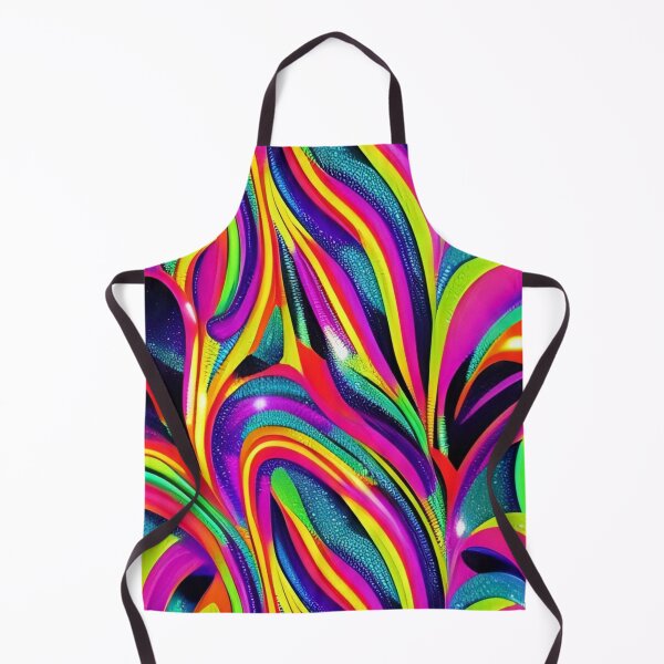 Item preview, Colorful Abstract Psychedelic Painted Pattern Design designed and sold by bandjdesigns.