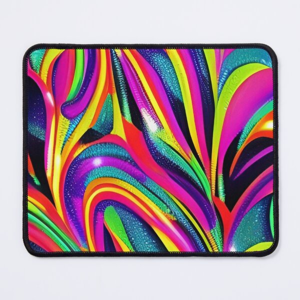 Item preview, Colorful Abstract Psychedelic Painted Pattern Design designed and sold by bandjdesigns.
