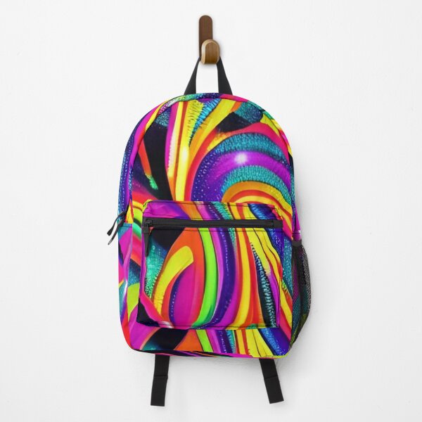 Item preview, Colorful Abstract Psychedelic Painted Pattern Design designed and sold by bandjdesigns.