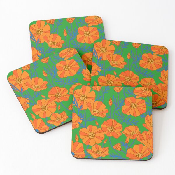Item preview, California Poppies designed and sold by Audrey Herbertson.
