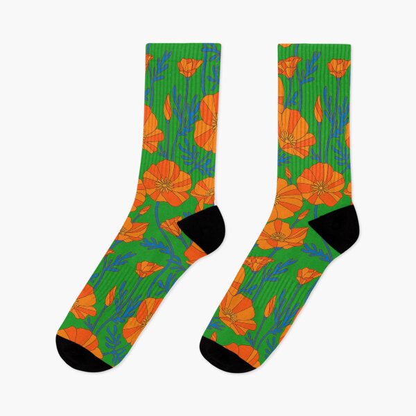 Item preview, California Poppies designed and sold by Audrey Herbertson.
