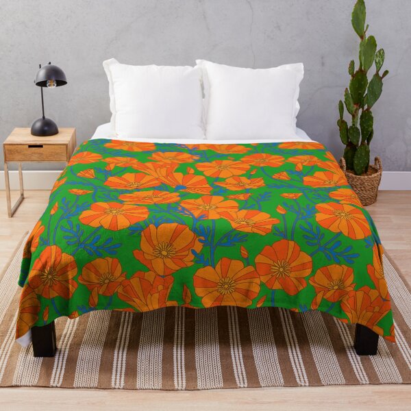Item preview, California Poppies designed and sold by Audrey Herbertson.
