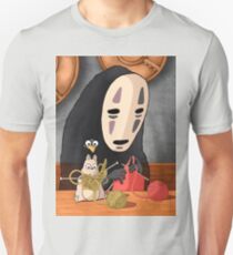 Spirited Away - Boh and No Face Knitting Unisex T-Shirt