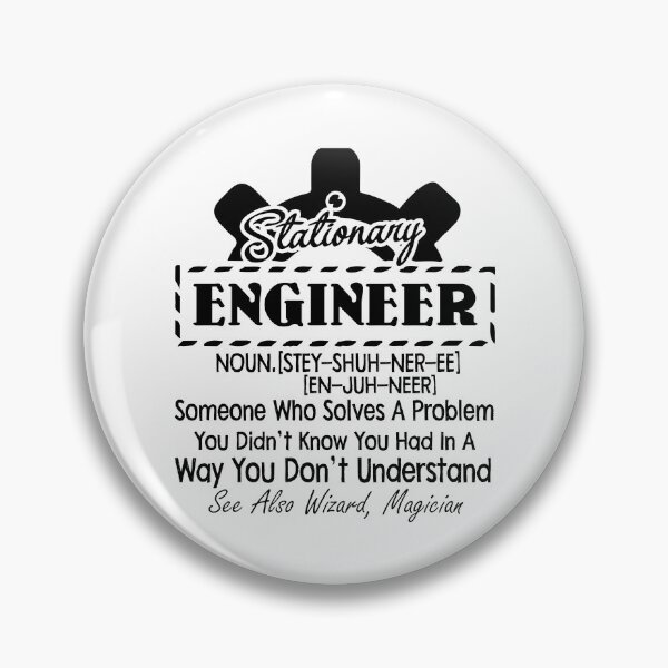 Item preview, Stationary Engineer Definition designed and sold by UnknownArtistt.